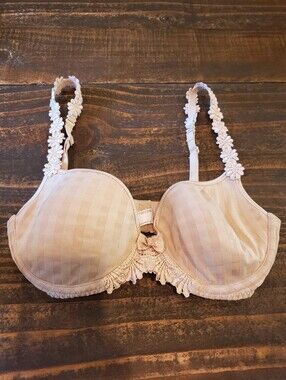 Marie Jo Avero 0100416 Heartshape Bra Beige Convertible Multi Way UK 32C